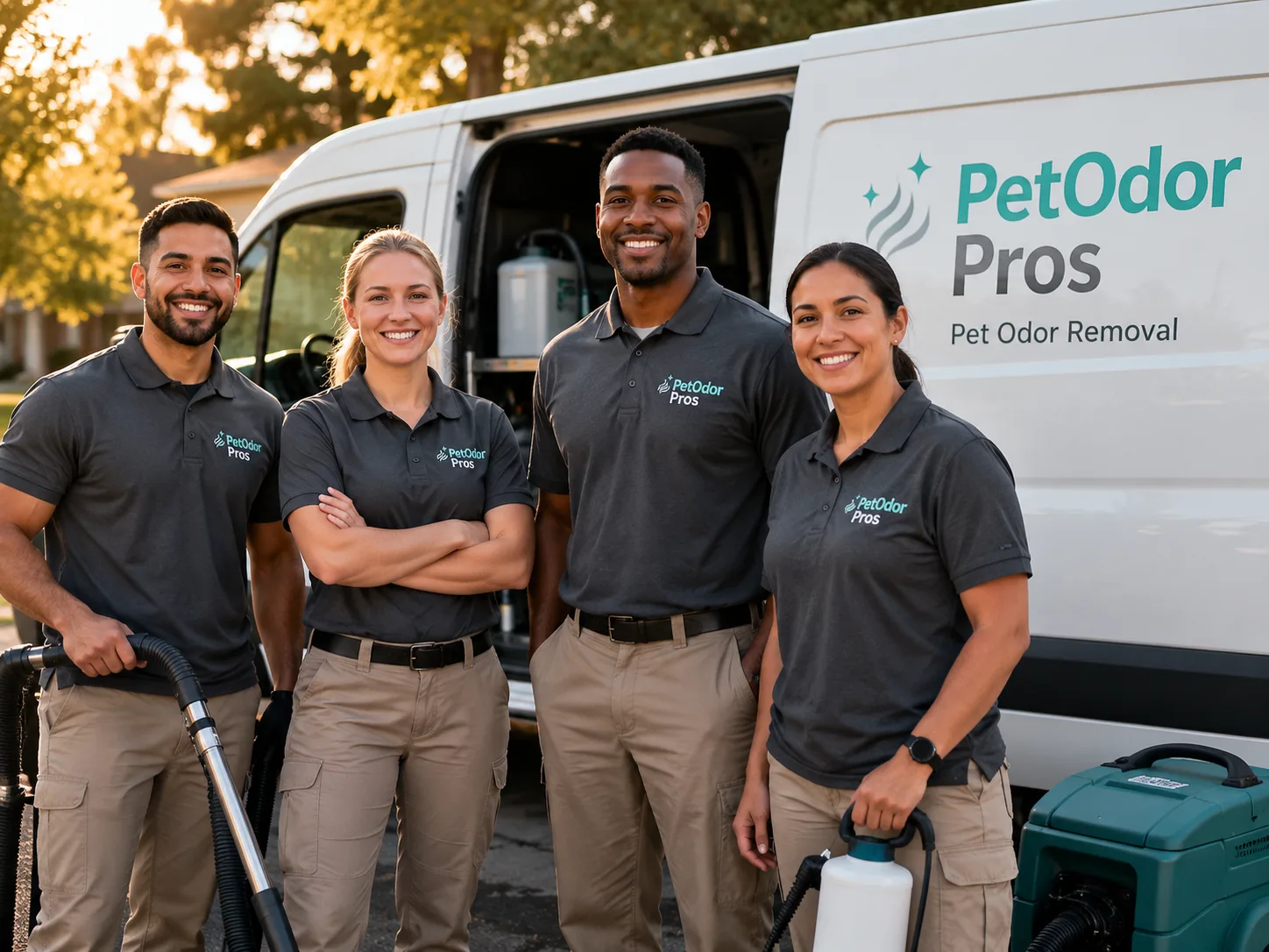 Pet Odor Removal team serving Long Pond, PA